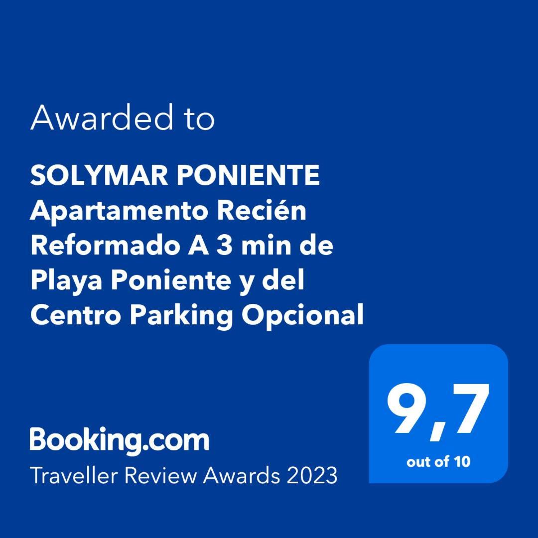 Solymar Poniente Apartamento Recien Reformado A 3 Min De Playa Poniente Y Del Centro Parking Opcional Apartment เบนิดอร์ม ภายนอก รูปภาพ